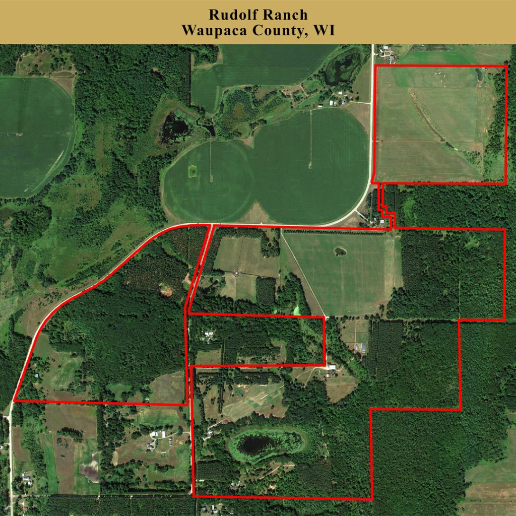 Rudolf Ranch aerial map plot