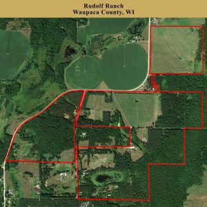 Rudolf Ranch aerial map plot